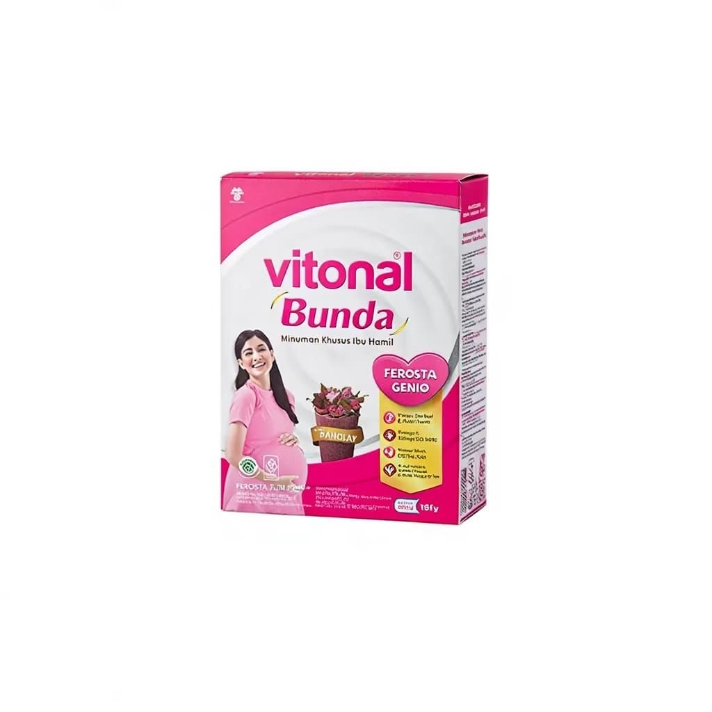 Susu Ibu Hamil Vitonal Bunda Cokelat 125gr Kaya Zat Besi Ferosta Genio Untuk Bunda Sehat