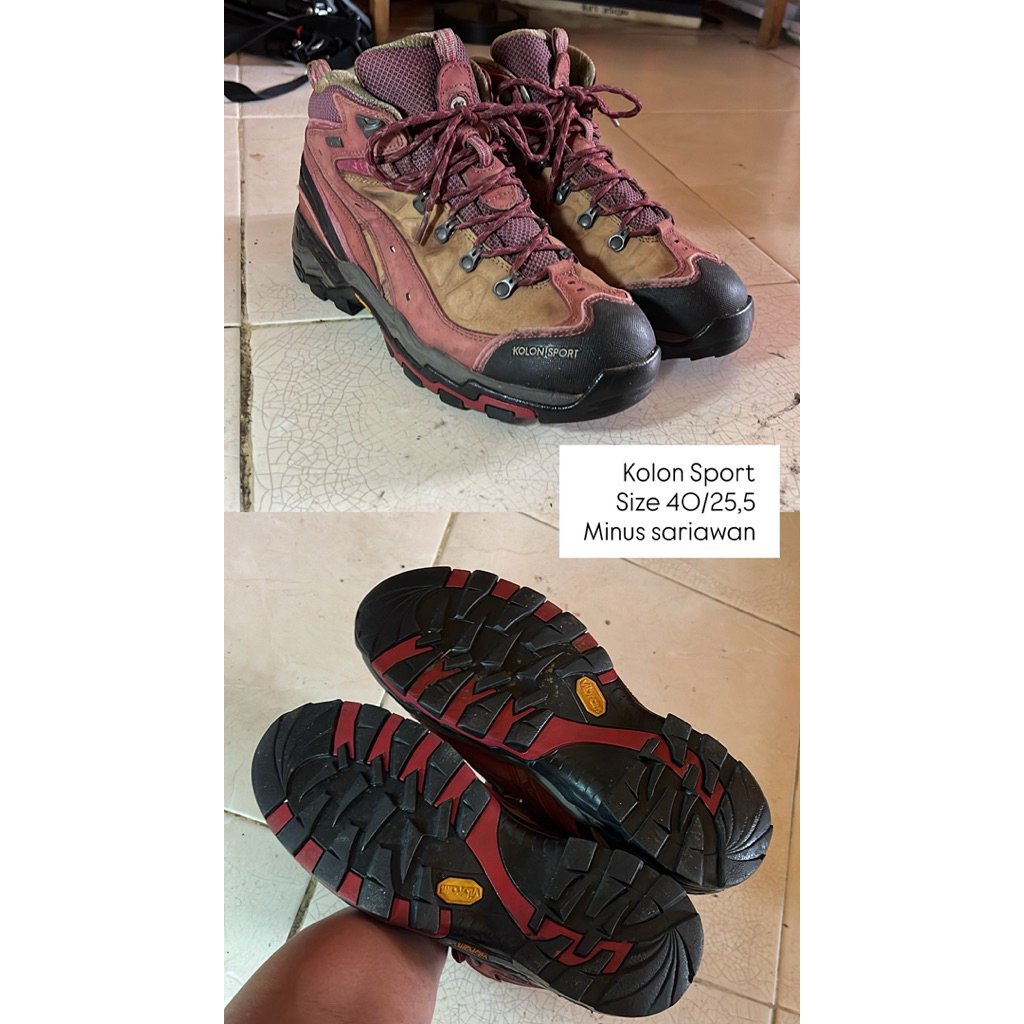 sepatu Outdoor kolon sport  size 40/25,5