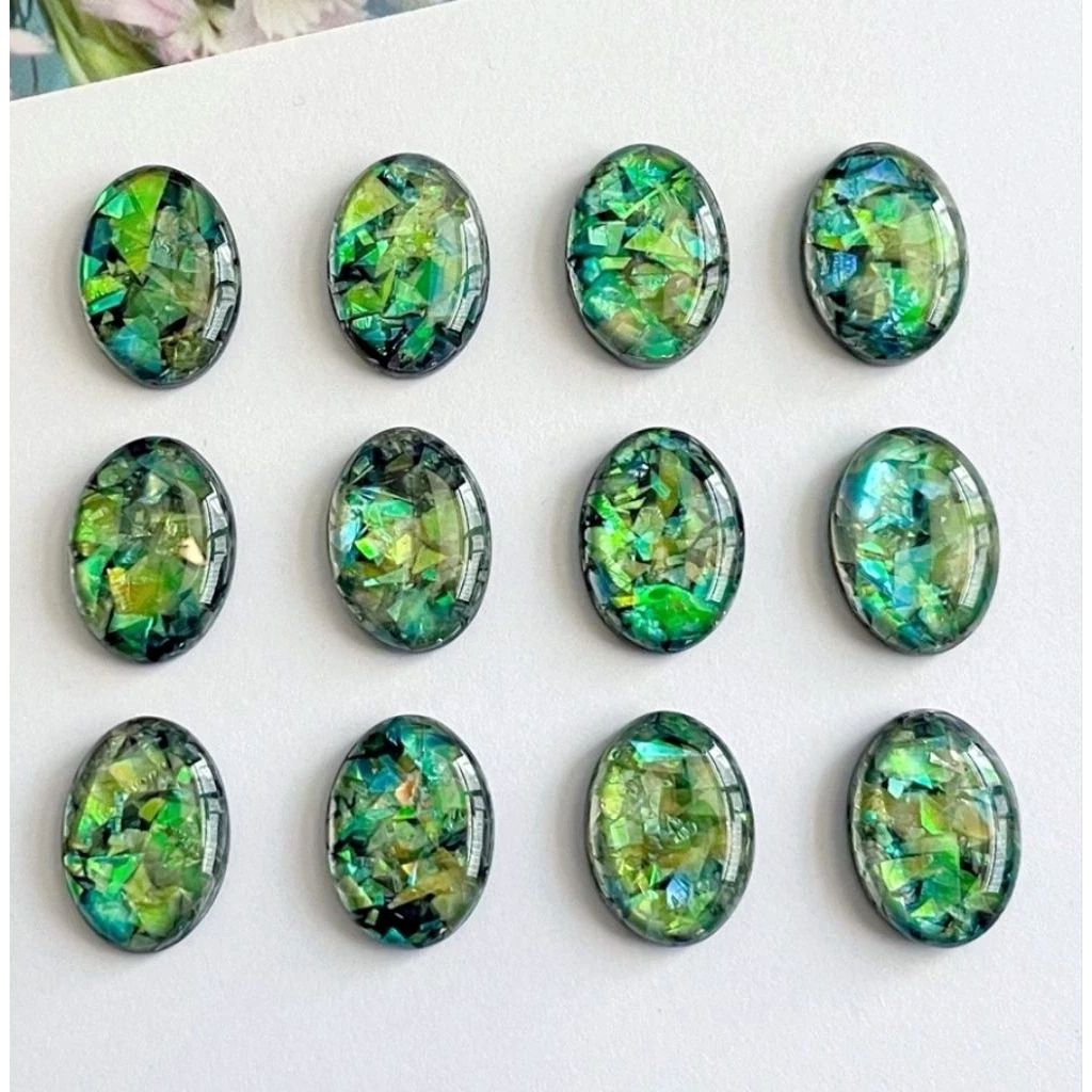 Batu Kalimaya Banten full jarong pelangi RS / Tidak Asli Buatan