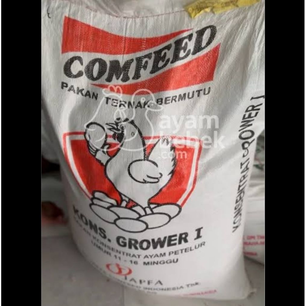 Comfeed grower I konsentrat ayam petelur pakan ayam