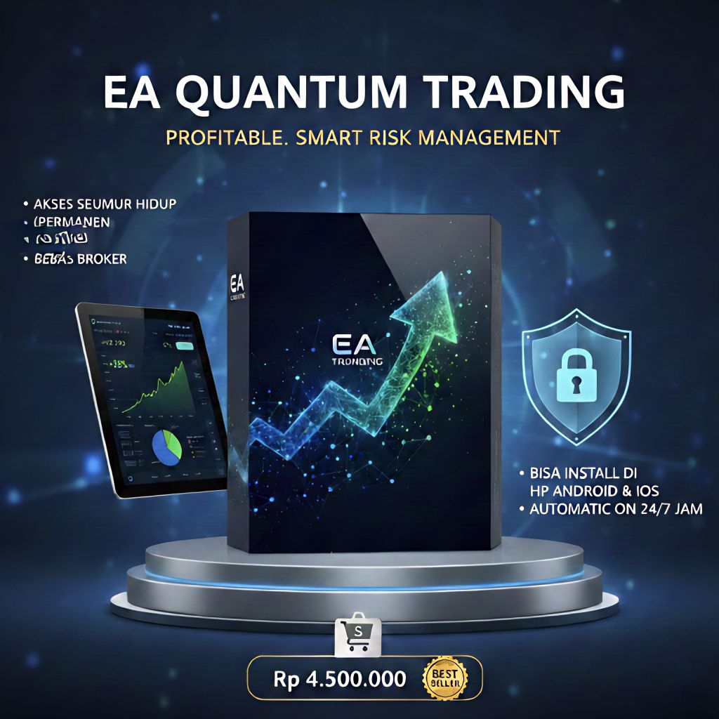 EA QUANTUM UNTUK TRADING FOREX DAN GOLD / XAUUSD EA TRADING EA MT5 EXPERT ADVISOR TRADING EA XAUUSD 