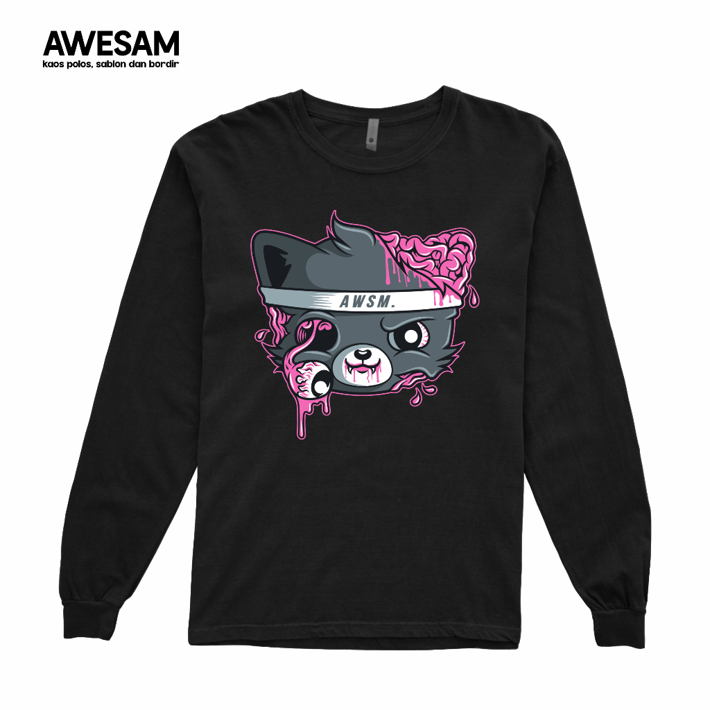 [ TERBARU ] KAOS SABLON AWESAM DISTRO - 016