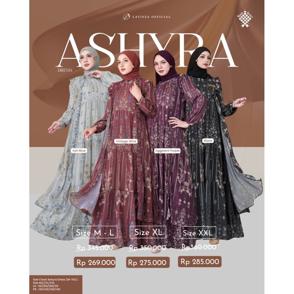 Dress Latisza Ashyra Dress Motif Cantik Murah By Latisza
