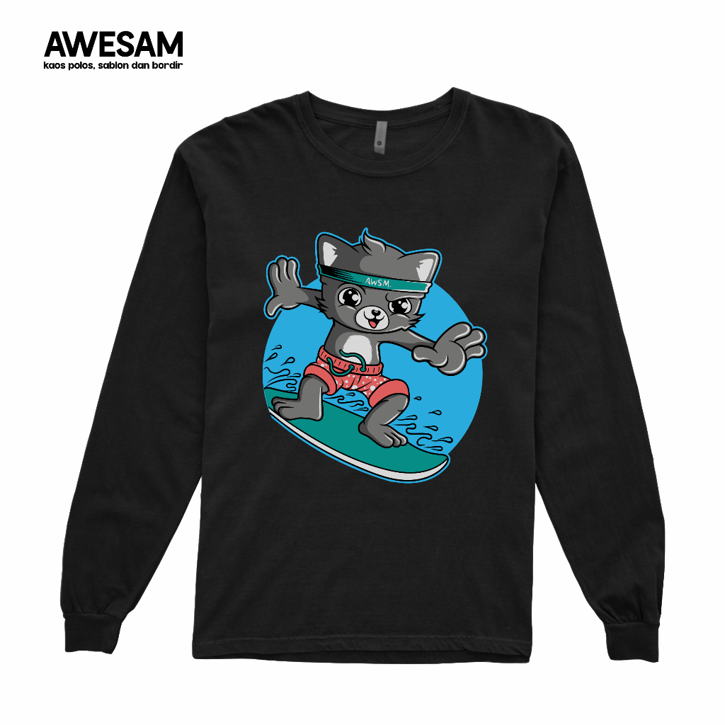 [ TERBARU ] KAOS SABLON AWESAM DISTRO - 027