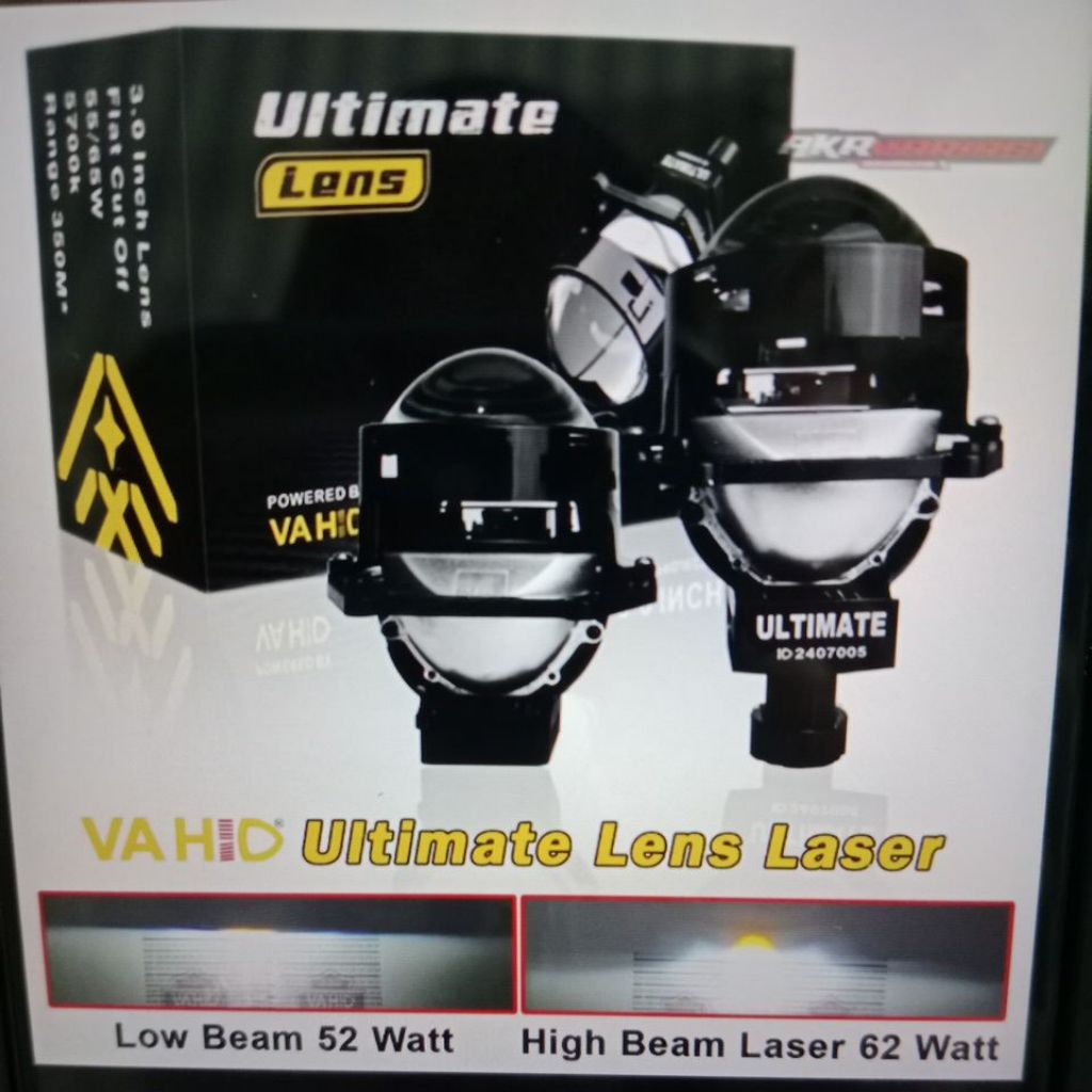 ultimate lens laser biled projie 3inch T1, ultimate vahid laser