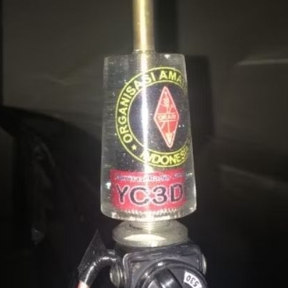 bonggol antena larsen mobil vhf.custom resin