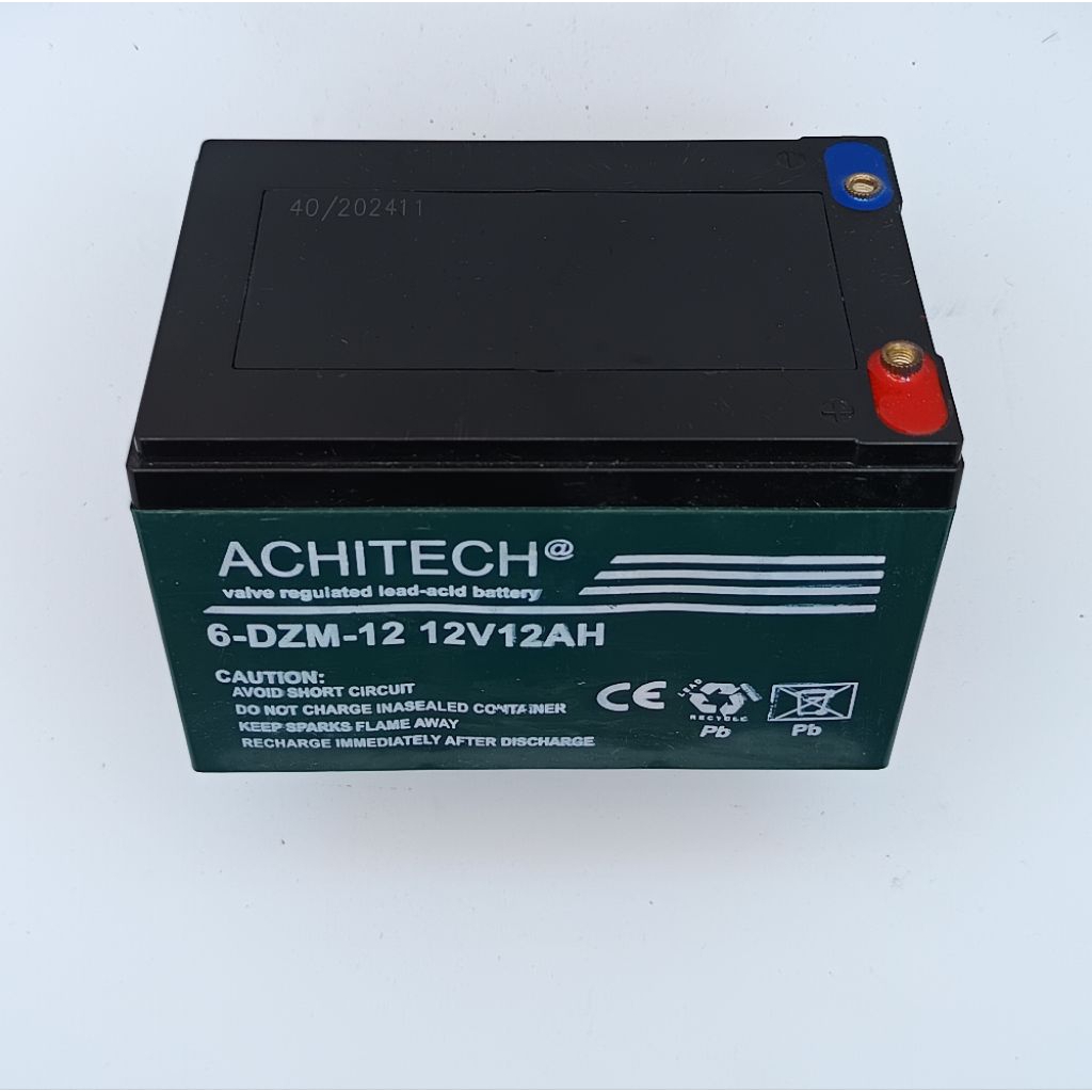 AKI SEPEDA LISTRIK (BAUT) / AKI SEPEDA / AKI ACHITECH SEPEDA LISTRIK / AKI MOTOR LISTRIK / AKI MOTOR