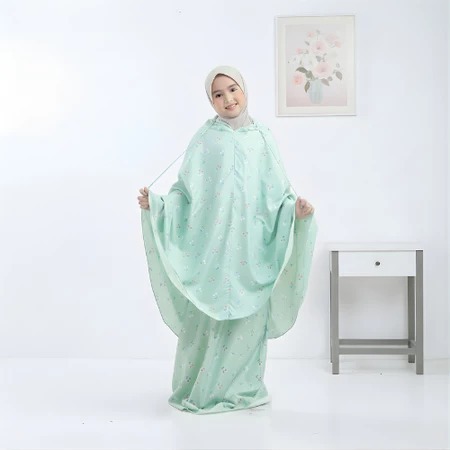 Mukenah Anak Tanggung SD TK Motif Daydream Usia 8-13 Tahun Cantik Terbaru