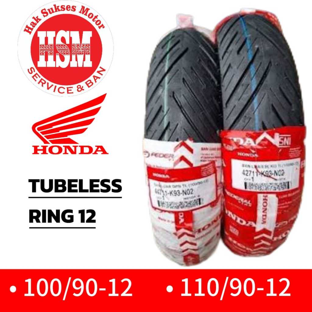 BAN HONDA FEDERAL RING 12 TUBLES MATIC NEW SCOOPY GENIO