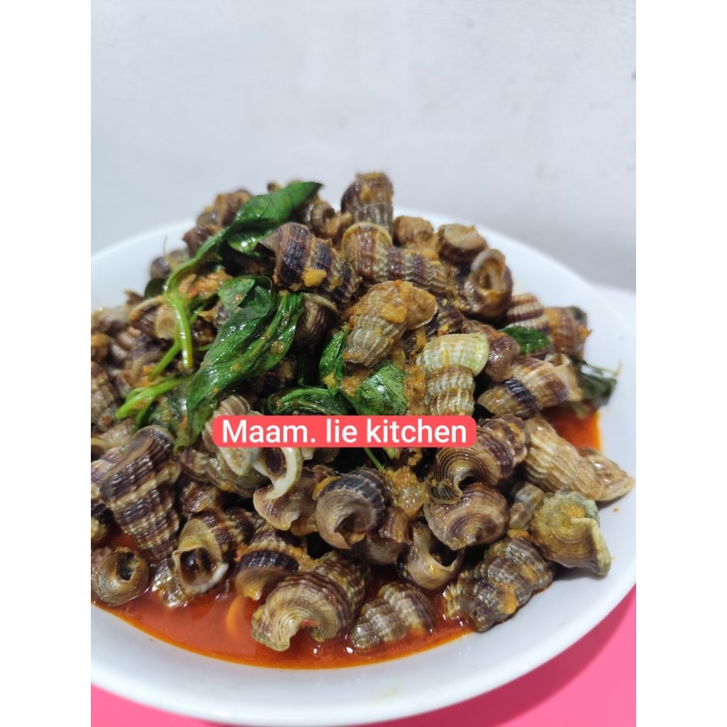 Keong nenek / katanglo / chailo / sambel balado 1 kg medok bumbu