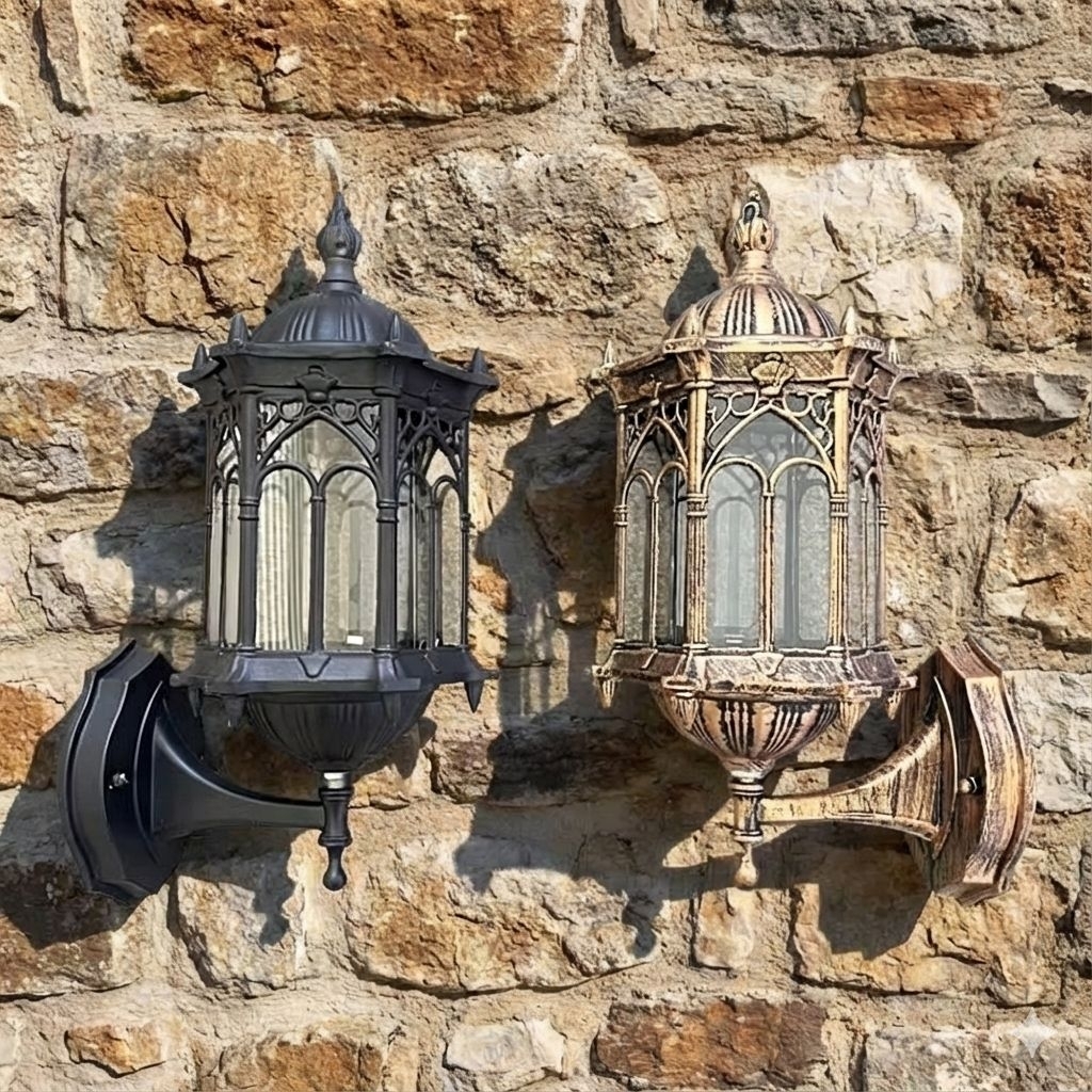 Lampu dinding antik model eropa 5000 Lampu Hias Dinding Klasik 1000 Lampu Teras Lampu Hias Lampu Kla