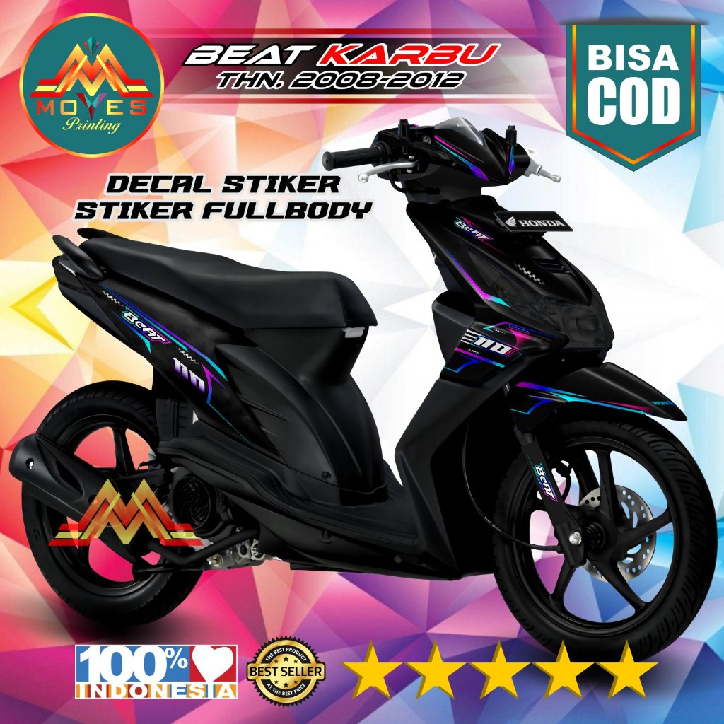 promo Decal Beat Karbu Full Body Stiker Beat Karbu Full Body   List Bunglon