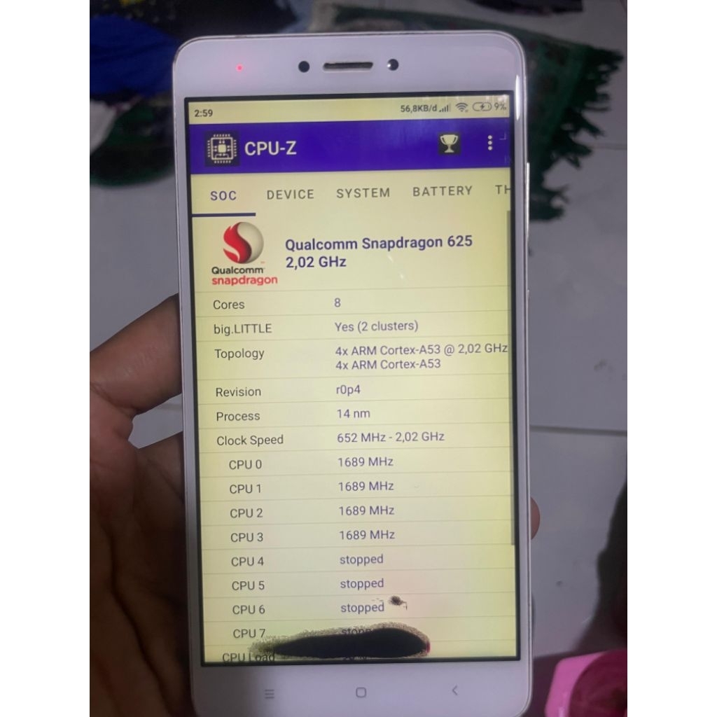 redmi note 4 snapdragon 625