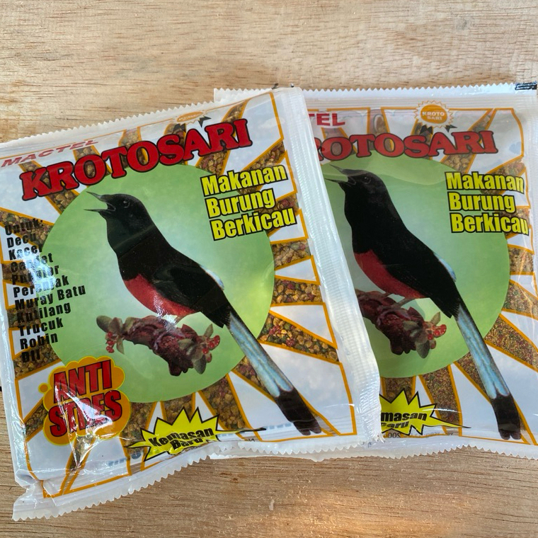 krotosari pakan burung berkicau pakan burung penggacor