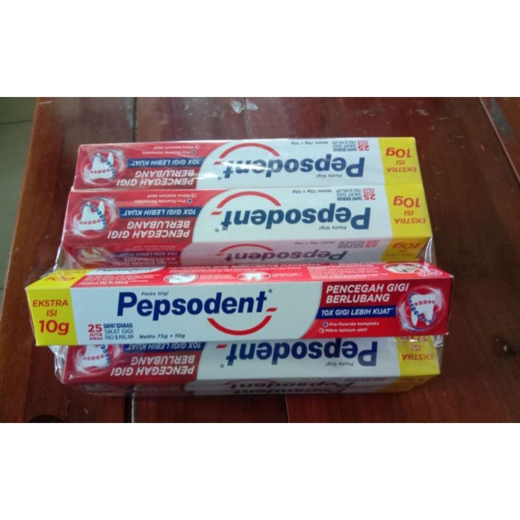 ODOL PASTA GIGI PEPSODENT 75GR PER PACK