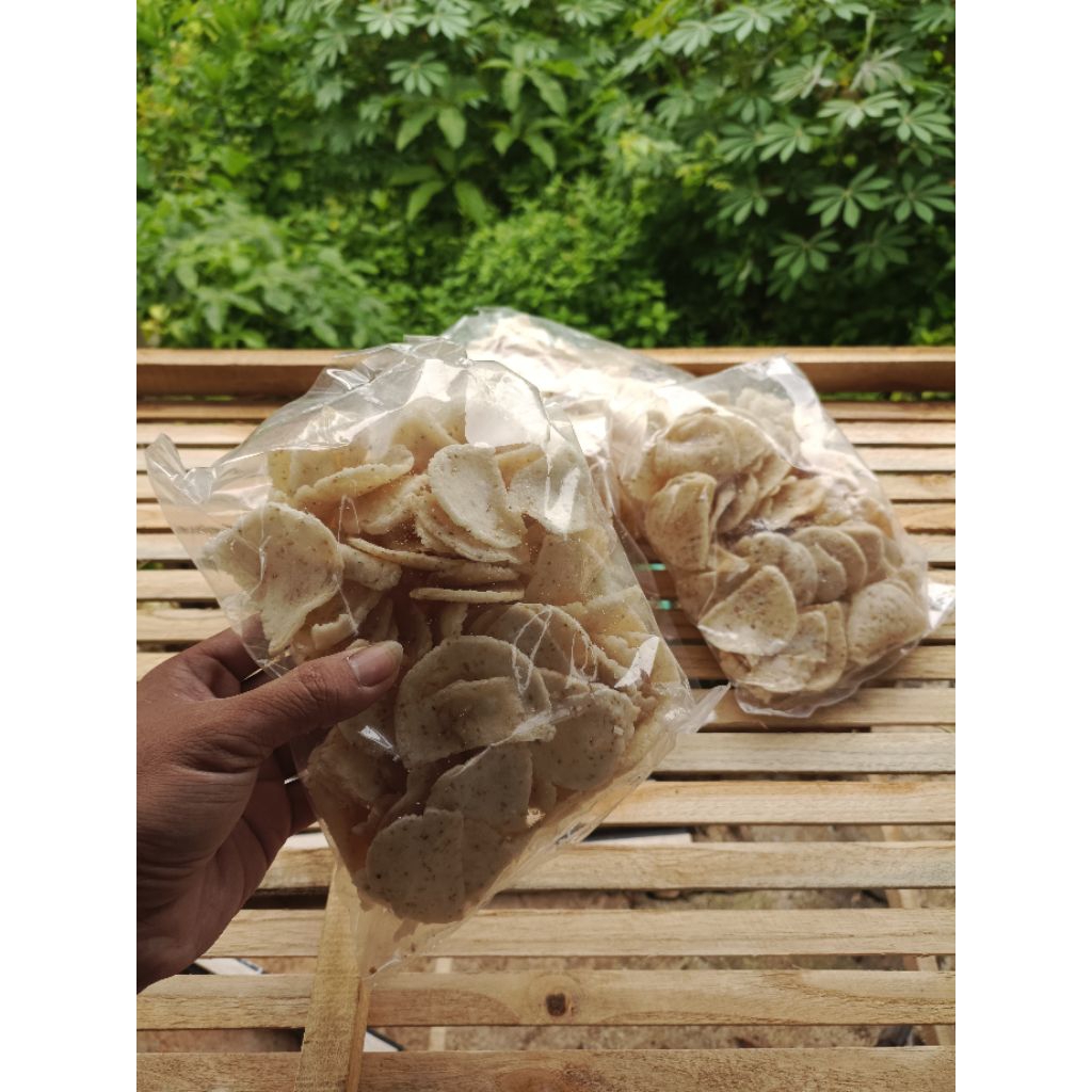 keripik basreng ikan teri asli madura