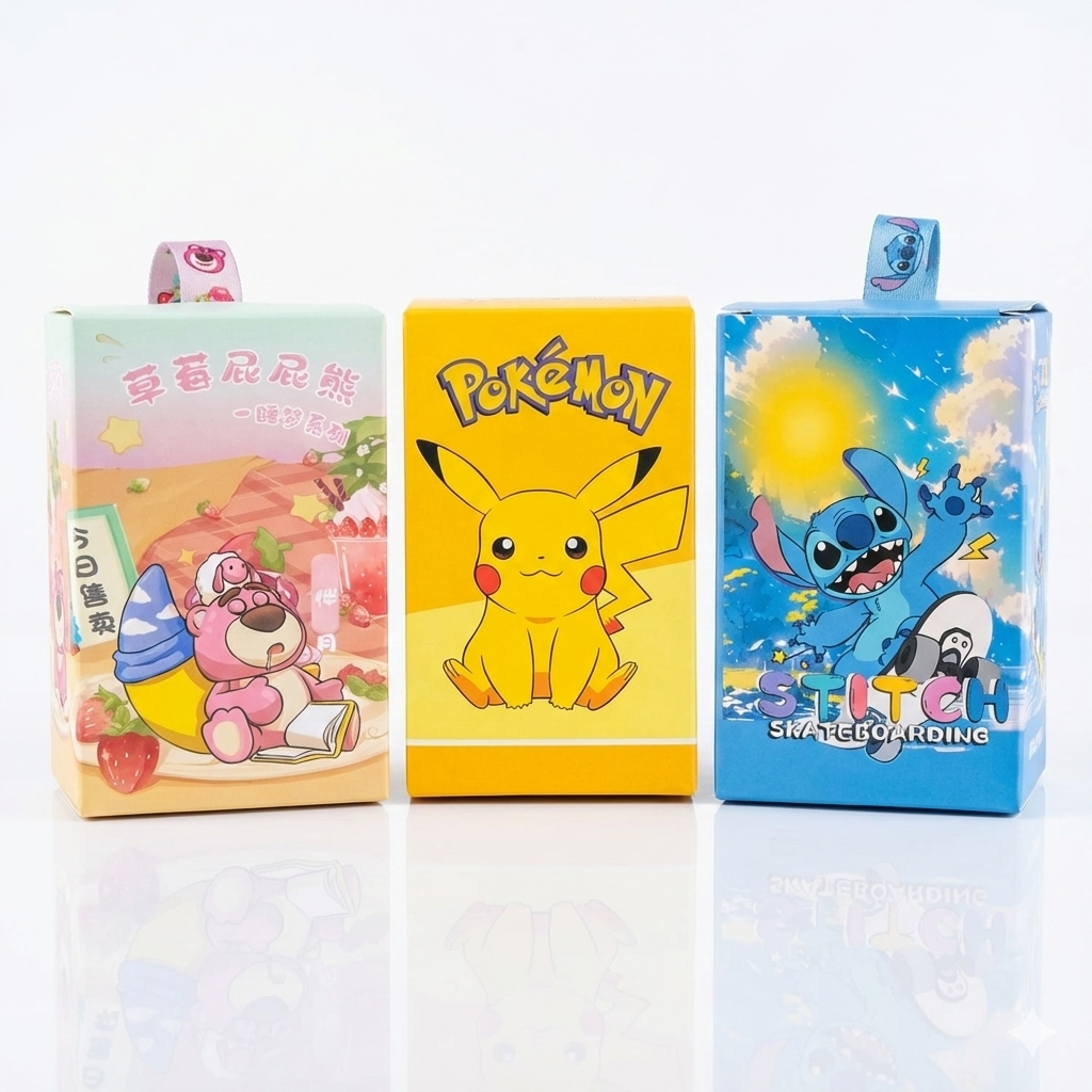 BLIND BOX KARAKTER STITC / BLIND BOX PIKACHU / BLIND BOX KARAKTER LOTSO / BLIND BOX MAINAN PAJANGAN