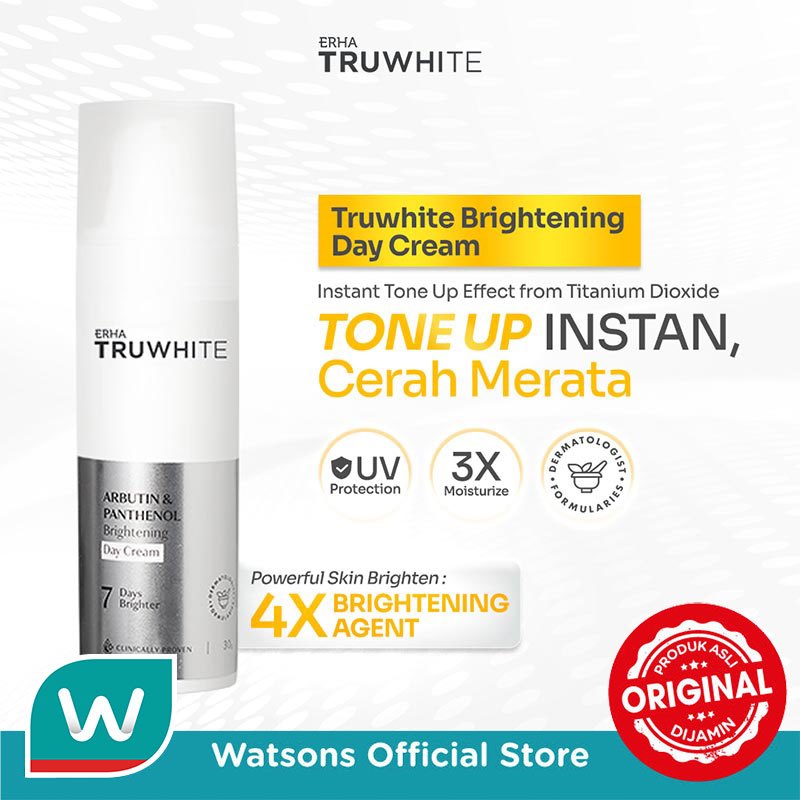 Erha Truwhite Arbutin & Panthenol Brightening Day Cream 30g