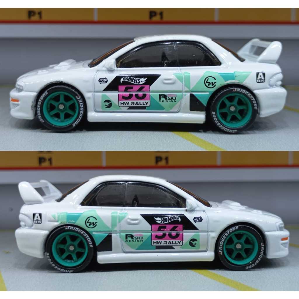 Hot Wheels Subaru Rivet Utuh Loose