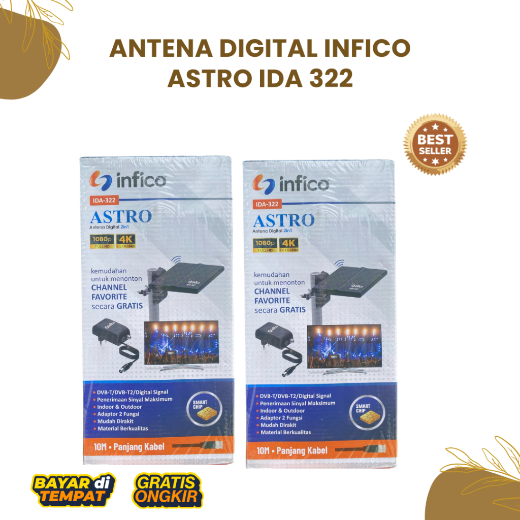 Antena Digital INFICO ASTRO IDA 322