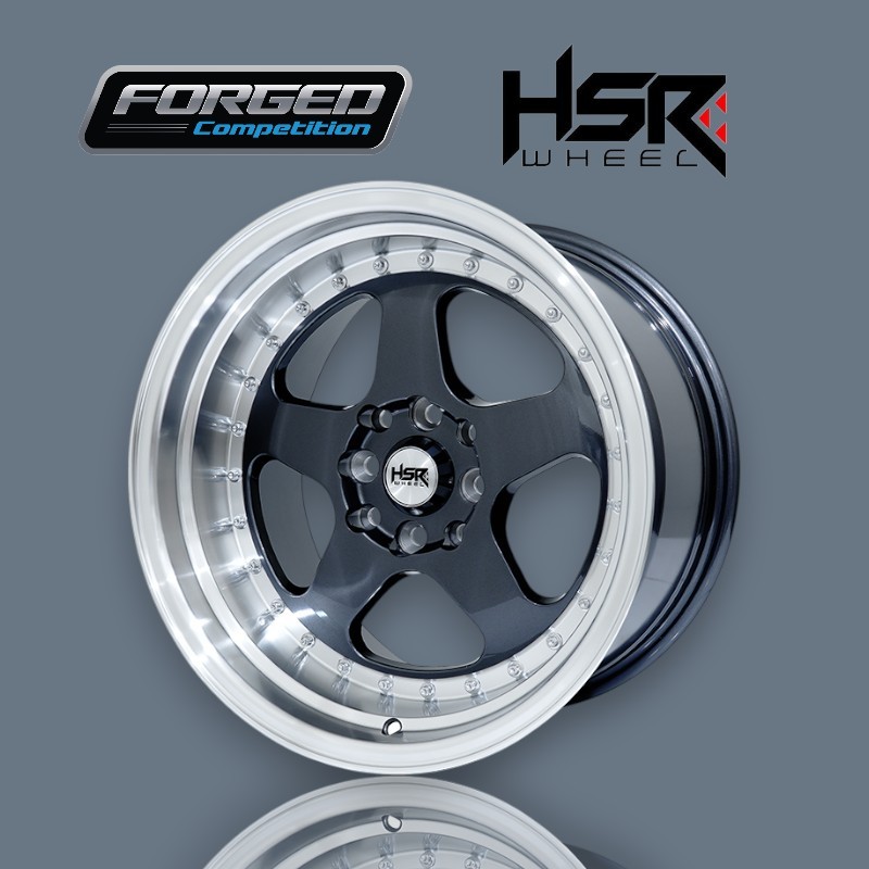 VELG MOBIL CELONG R16 TYPE HSR BURN HOLLE 4X100/114,3 LEBAR 8/9