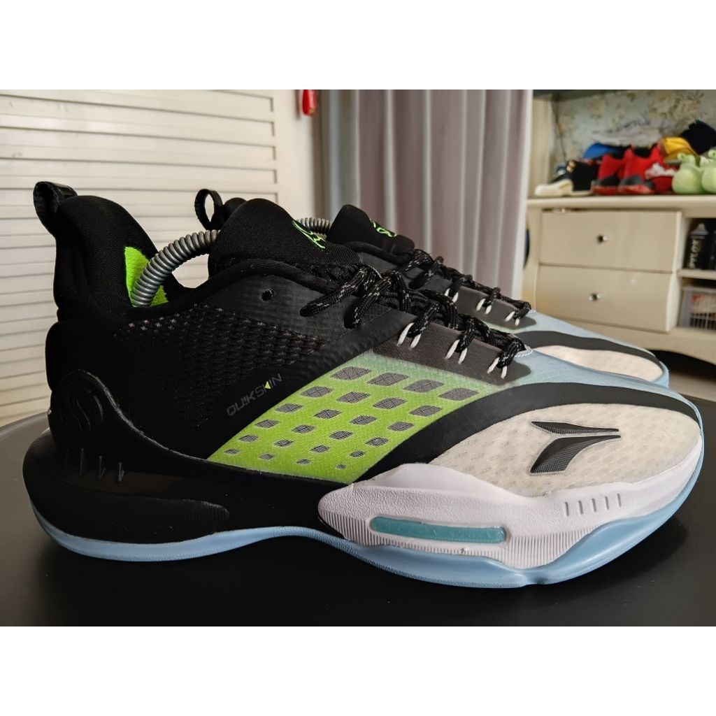 Sepatu basket seken 361 aaron gordon ag 2 denver original sz 42 insole 26 cm kondisi 95% like new ta