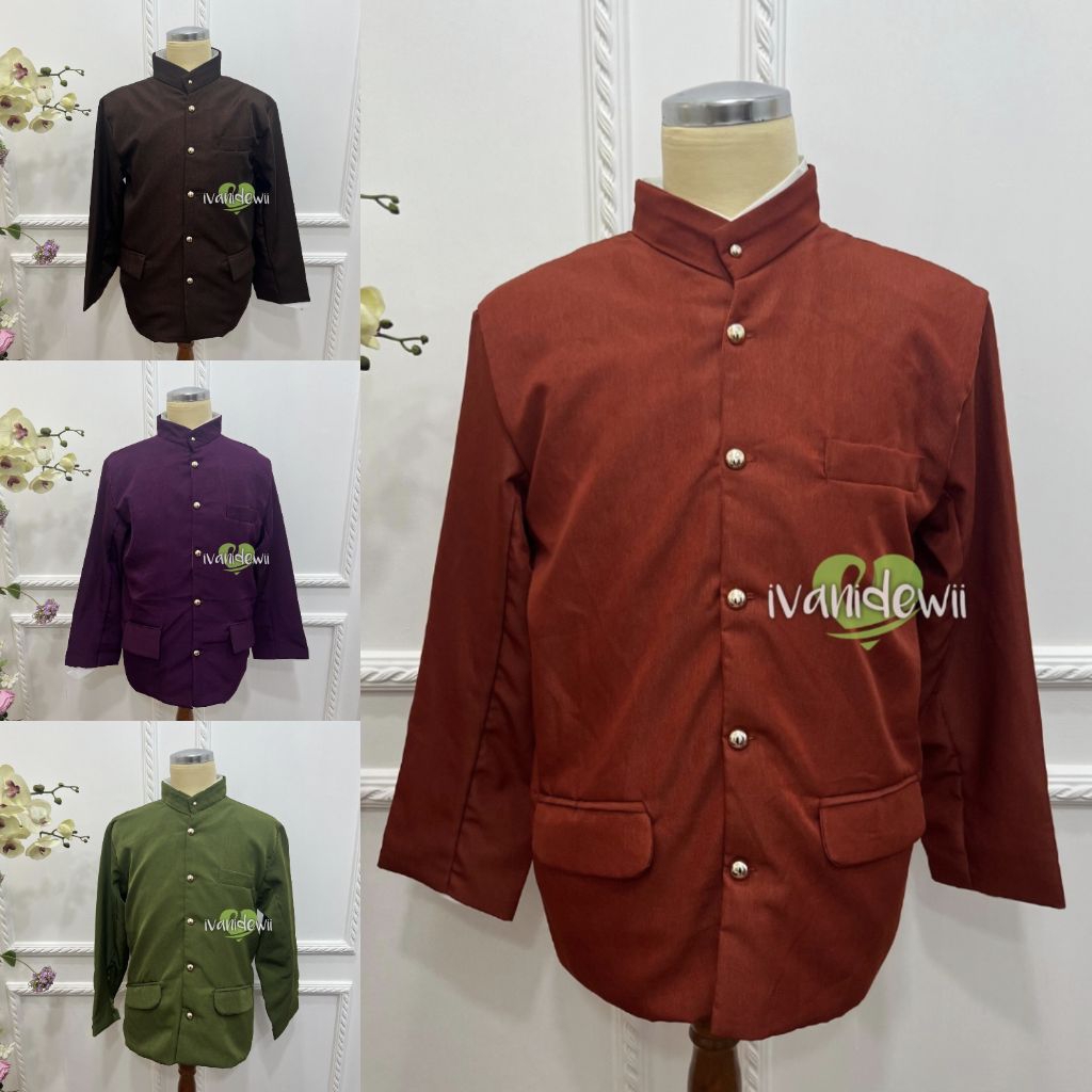 Beskap Sunda - Warna Lengkap | Bahan Tessa