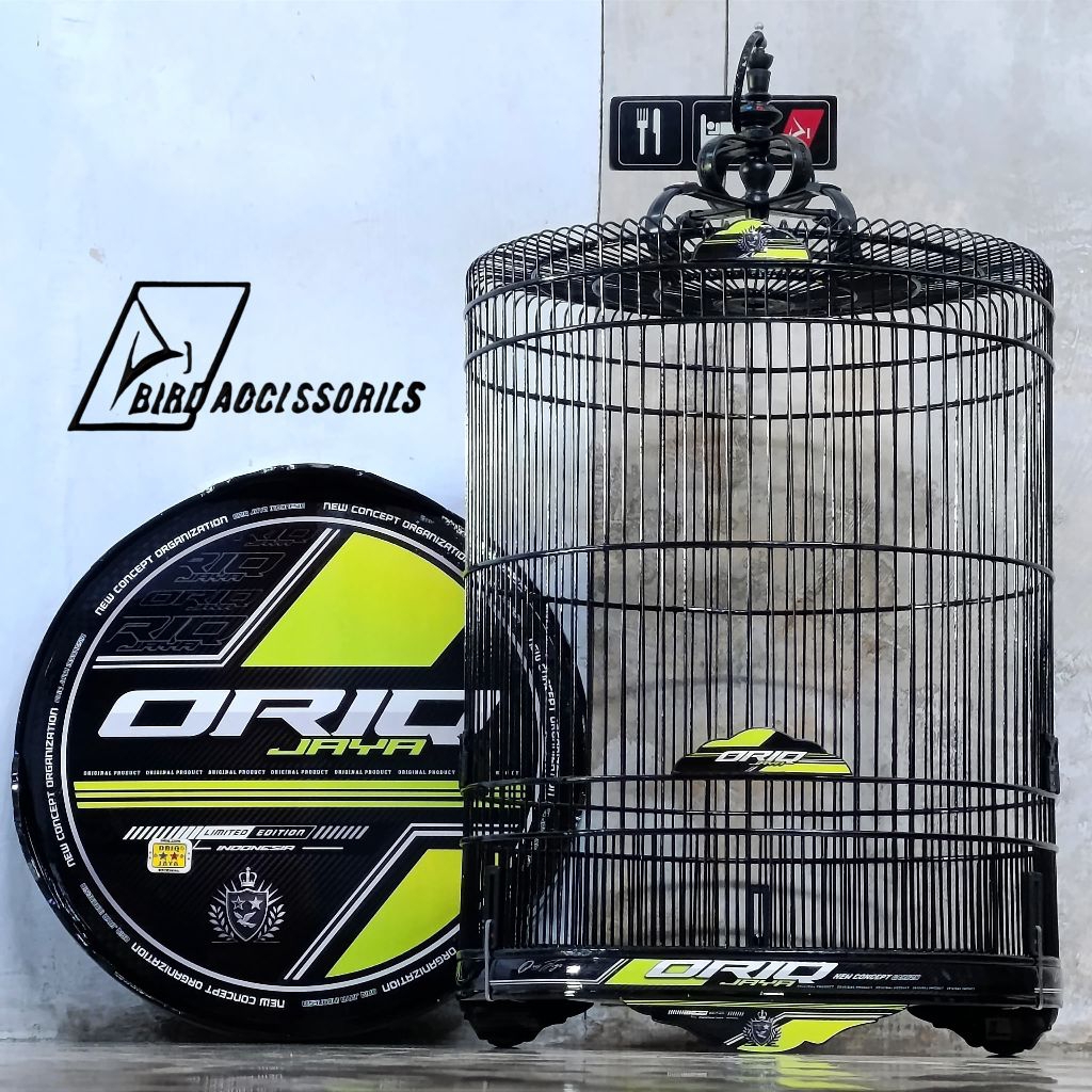 sangkar murai batu ORIQ JAYA  decal bambu