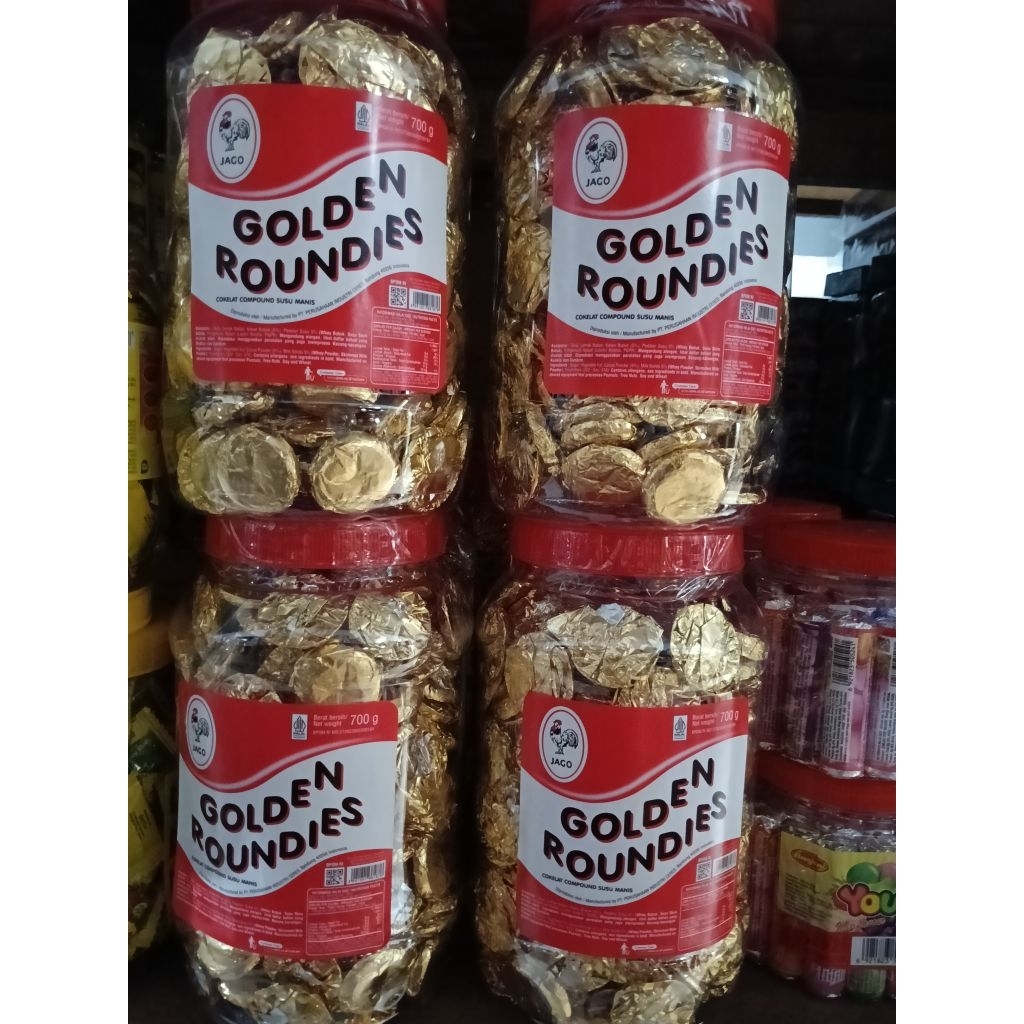 Coklat Jago Golden Roundies 700 gr