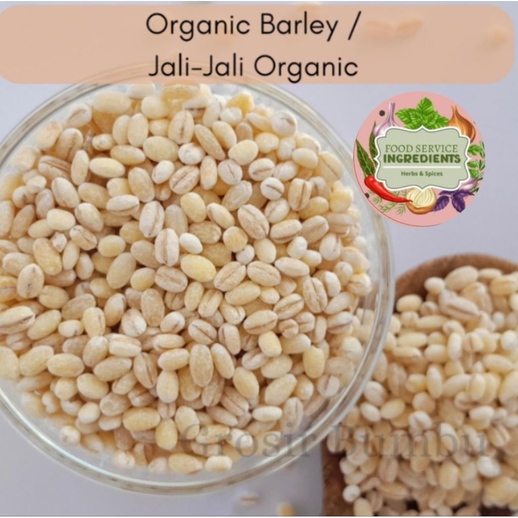 Jali jali / biji Jali organic / barley