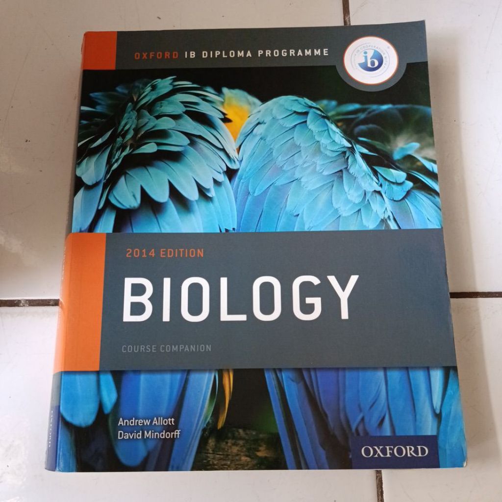 OXFORD IB DIPLOMA PROGAMME BIOLOGY 2014 EDITION