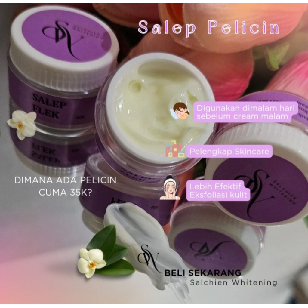 SALCHIEN WHITENING BOOSTER SALEP PELICIN SALEP FLEK menghilangkan flek/penuaan