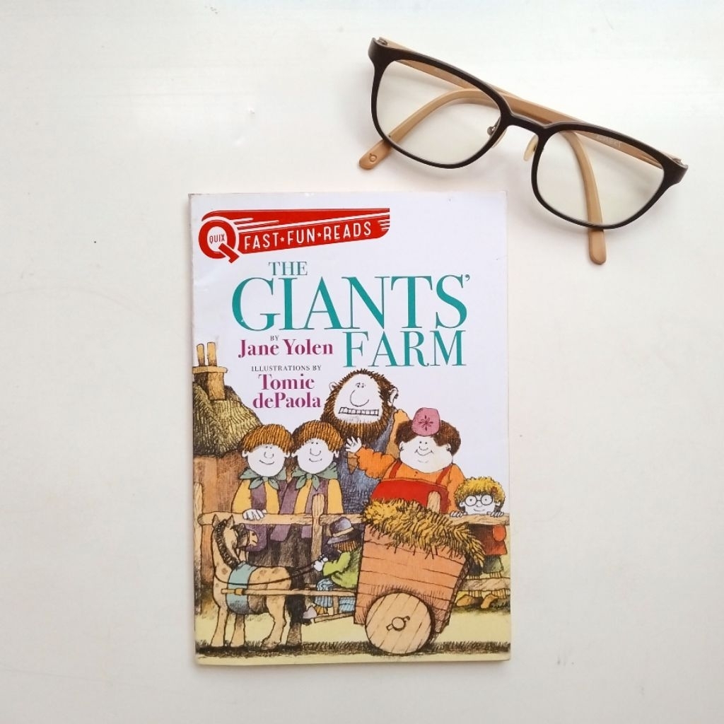 Buku cerita anak import The Giants' Farm - Jane Yolen seken ori