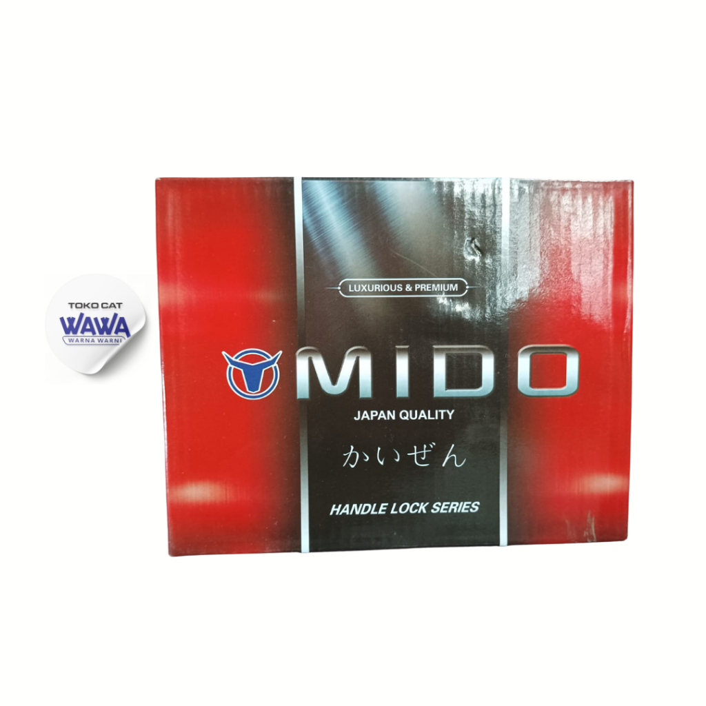 Body Kunci Pintu Aluminium MIDO / HENDEL TANGAN MIDO Tahan Lama dan Stylish 30 MM
