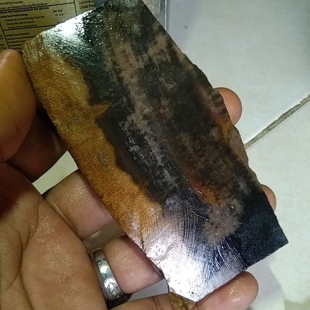 BATU FOSIL KELOR EMAS SUPER CRYSTAL