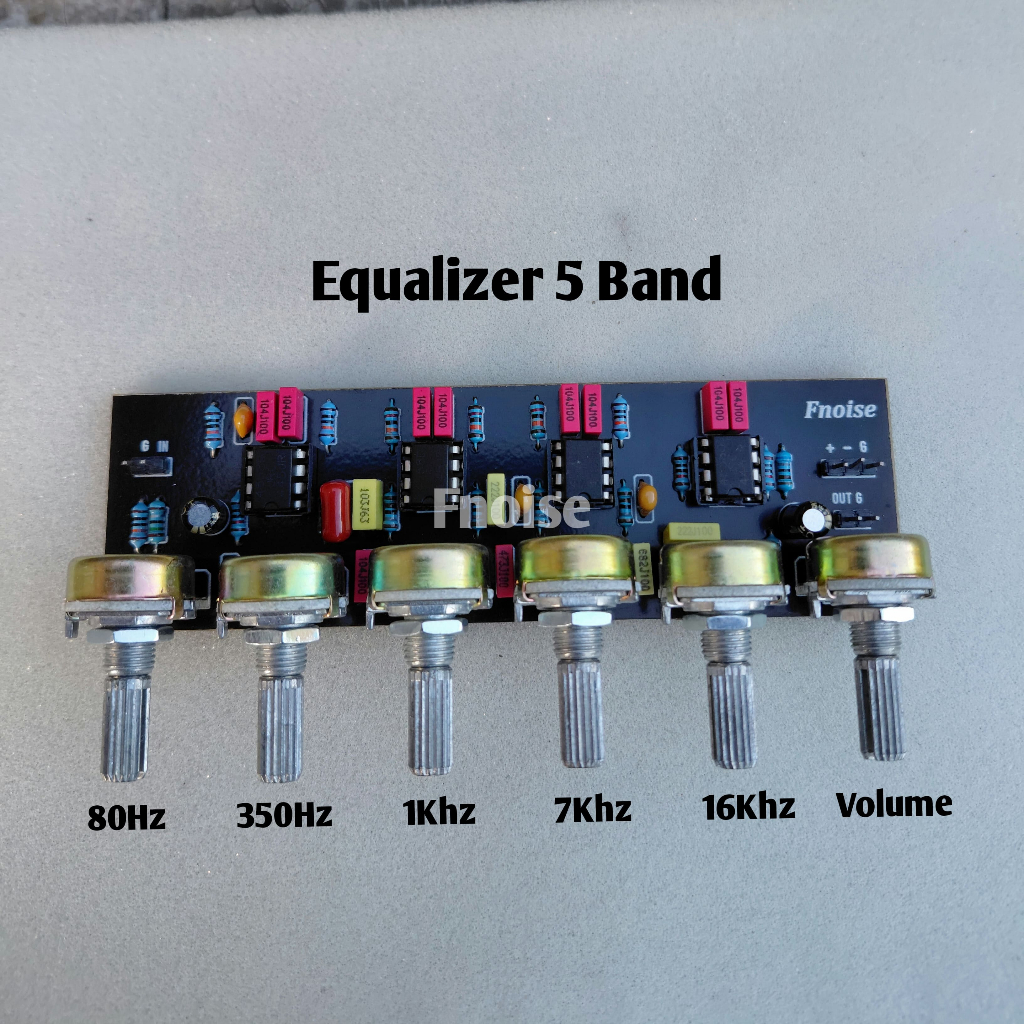 Kit Equalizer 5 Band