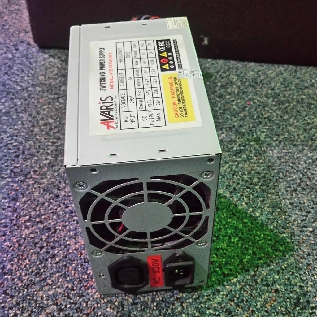 PSU ATX Standar Switching Power Supply Komputer 350Wat-500Wat Merek Random Second