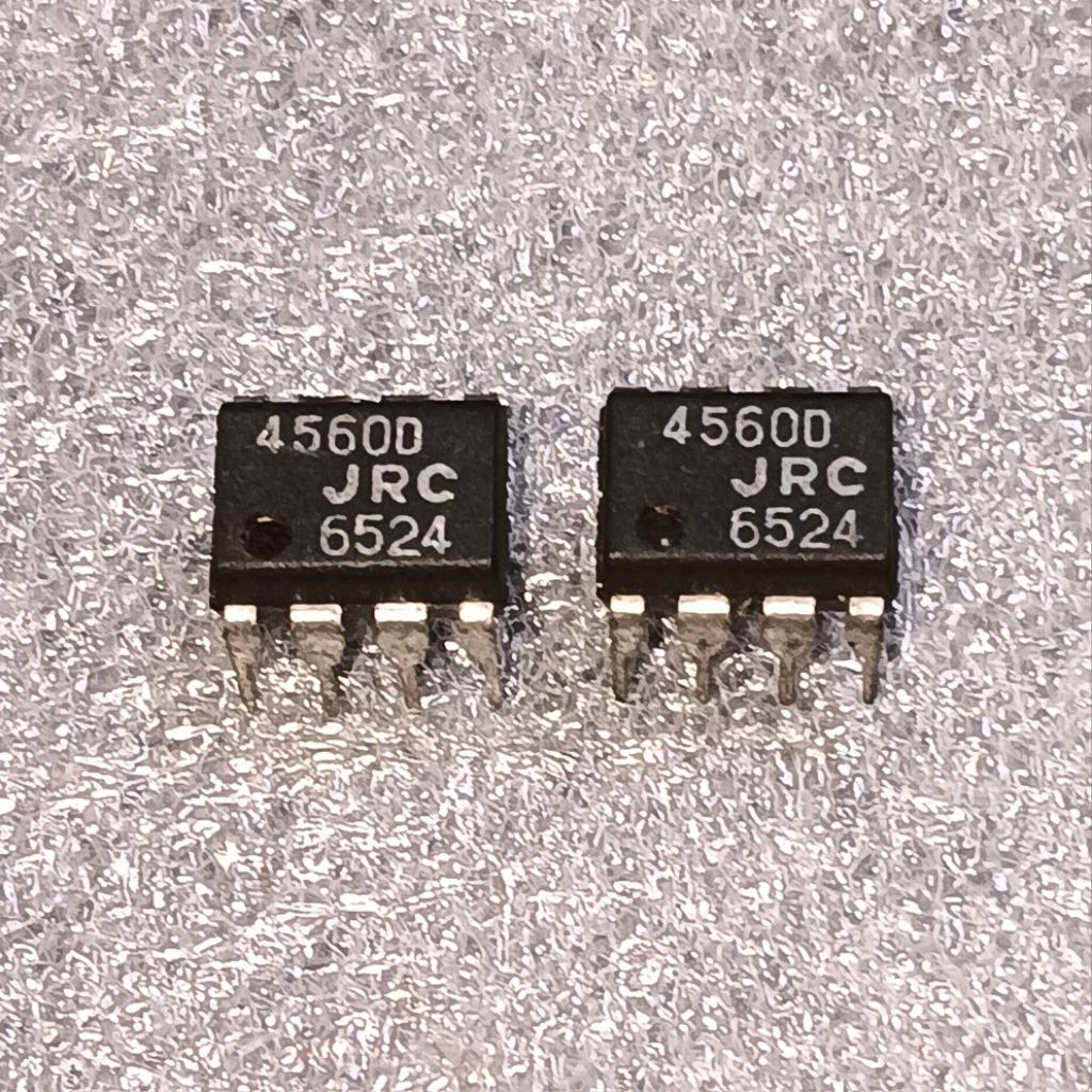 IC NJM4560D Dual Op-Amp Bipolar Input Original JRC NOS