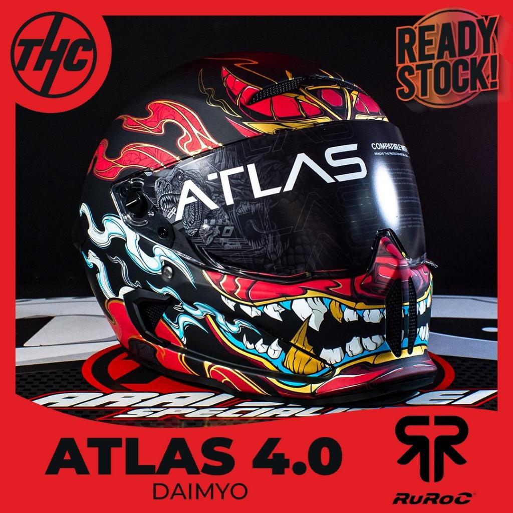RUROC ATLAS 4.0 DAIMYO FULL FACE HELMET