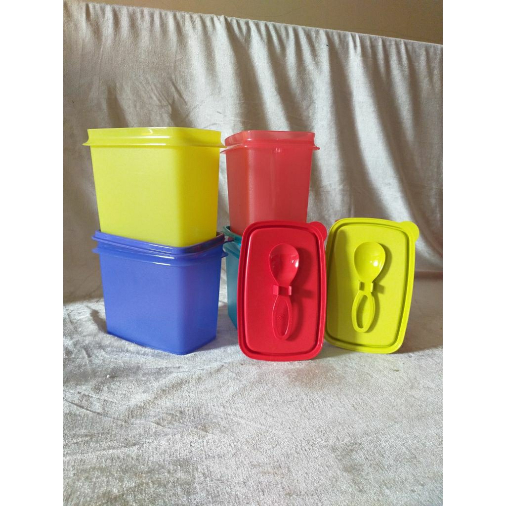 Tupperware Season Saver (Set of 4) – Solusi Dapur Rapi & Bumbu Tetap Segar