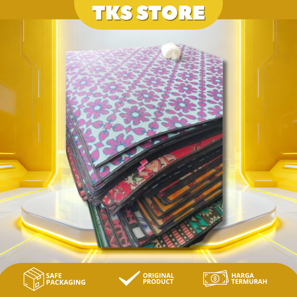 Tikar Foam Bolak Balik Busa Ukuran 180x180cm Tebal 6mm Karpet Busa Buat Bayi