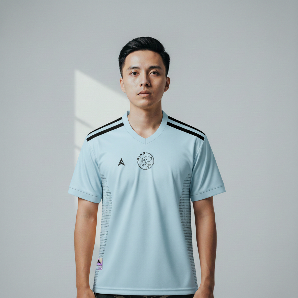 ATHLETIC SPORTWEAR - Jersey Bola Fantasy Ajax Away - 2002-2003 Fullprinting Casual - Atasan