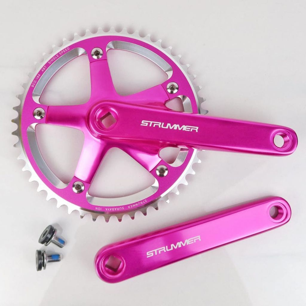 Crank Strummer CW885 BCD 144 48T Arm 165 Fixie CW 885