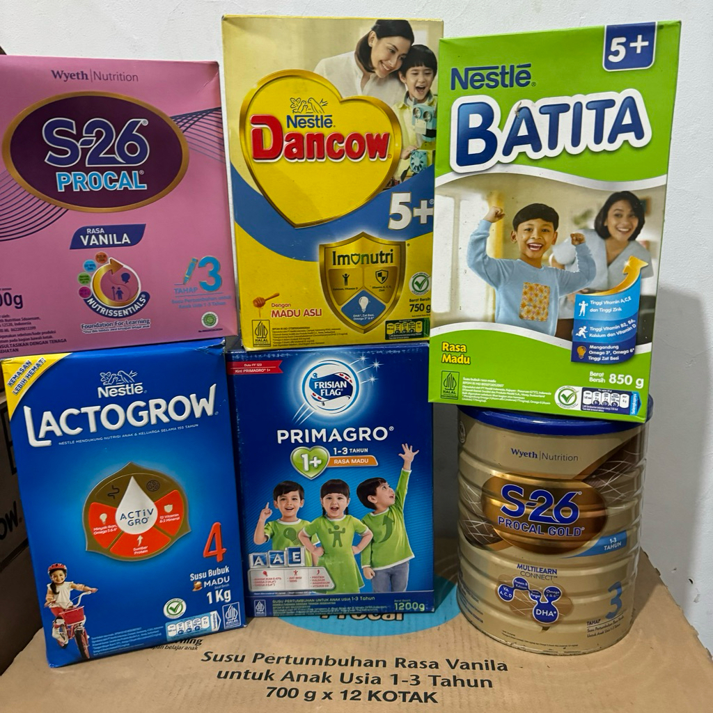 Susu Afkir Susu Expired Spek Ternak 1kg Dancow, S26, Primagro DLLL