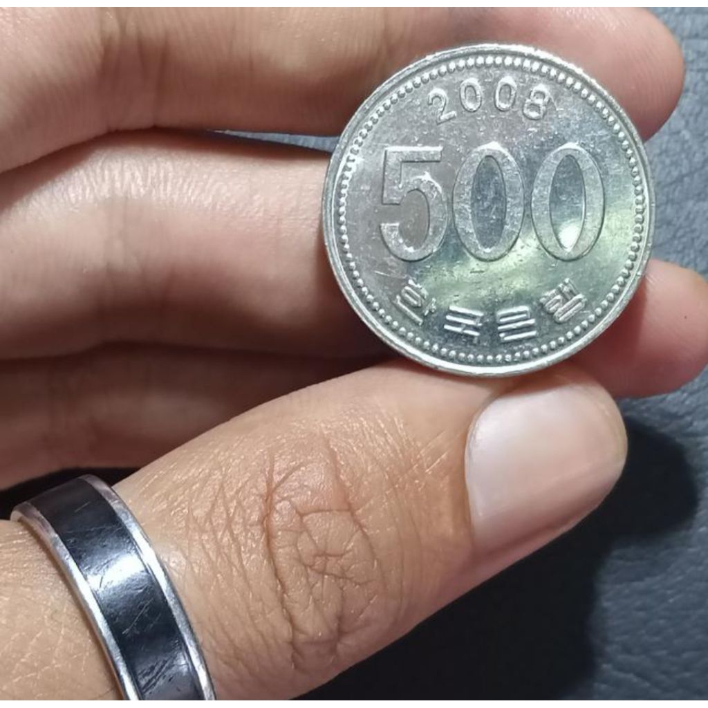 Koin 500 Won Korsel Korea Selatan 1962-2020 Koleksi Uang Coin Logam Bekas Lama Kuno Jadul Langka Ant