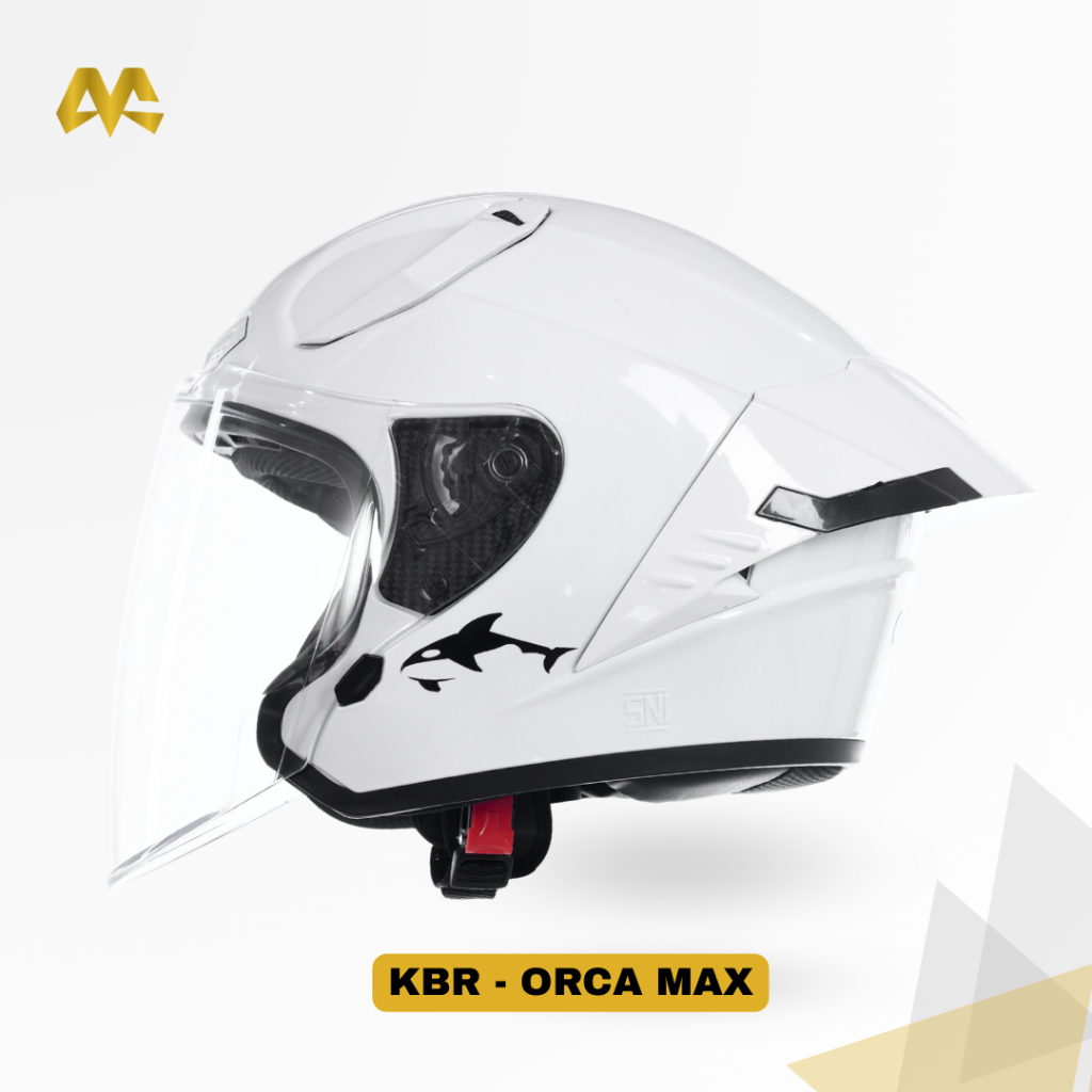 Helm KBR Orca Max Original Dewasa  Helm Motor  Harian Nyaman & Ringan SNI