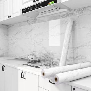 [Lem otomatis yang kuat] stiker wallpaper dapur stiker dinding dapur stiker anti air dan minyak