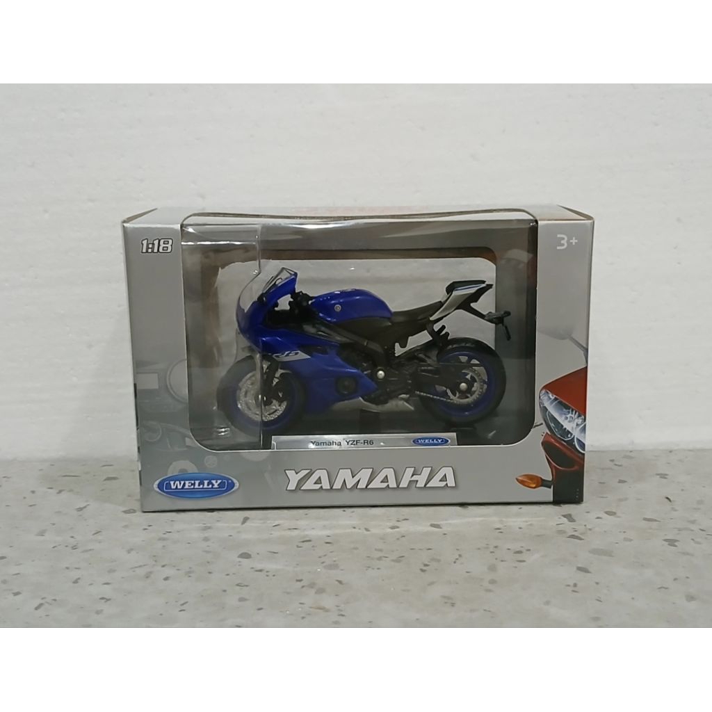 Welly 1/18 Yamaha YZF-R6