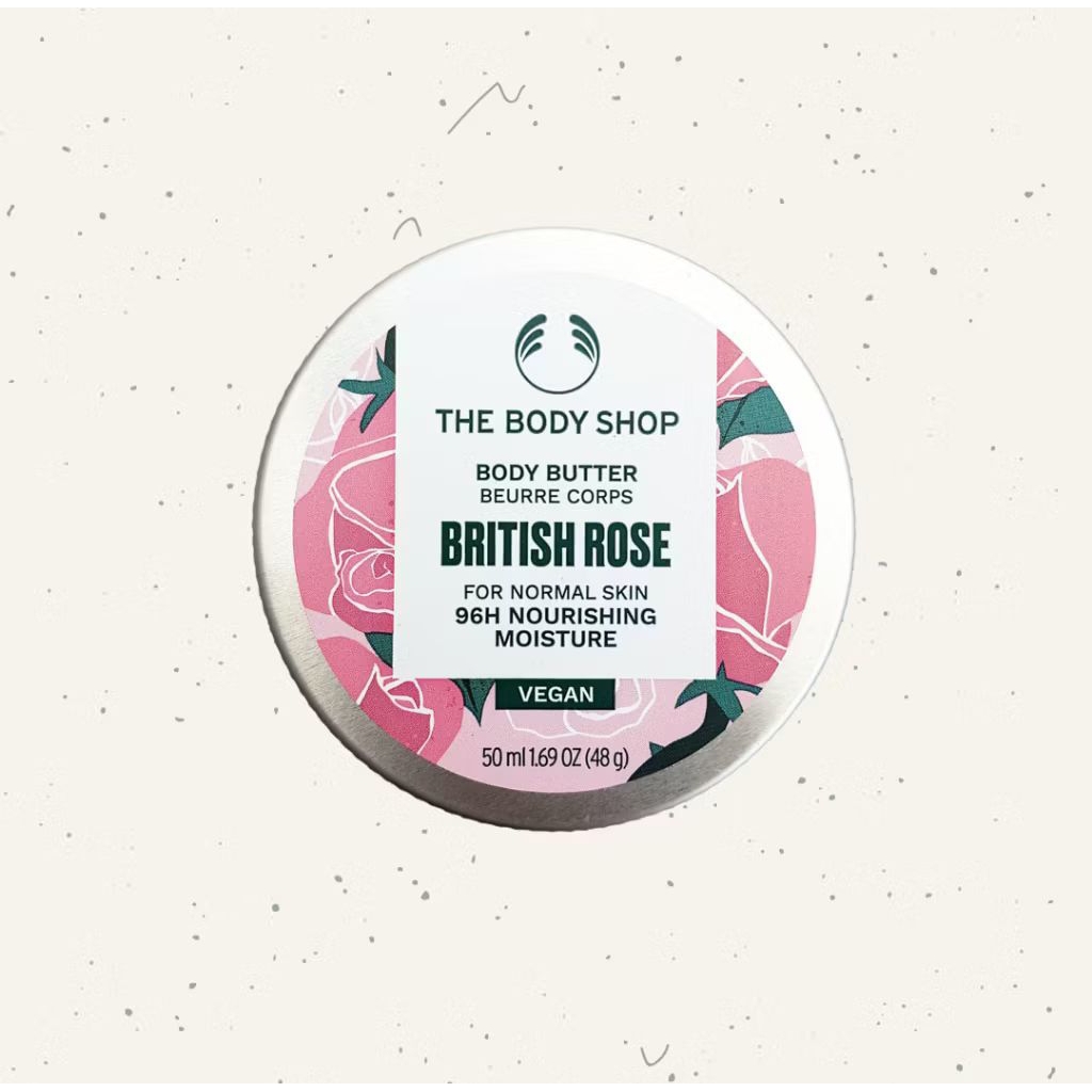 body butter body shop british rose