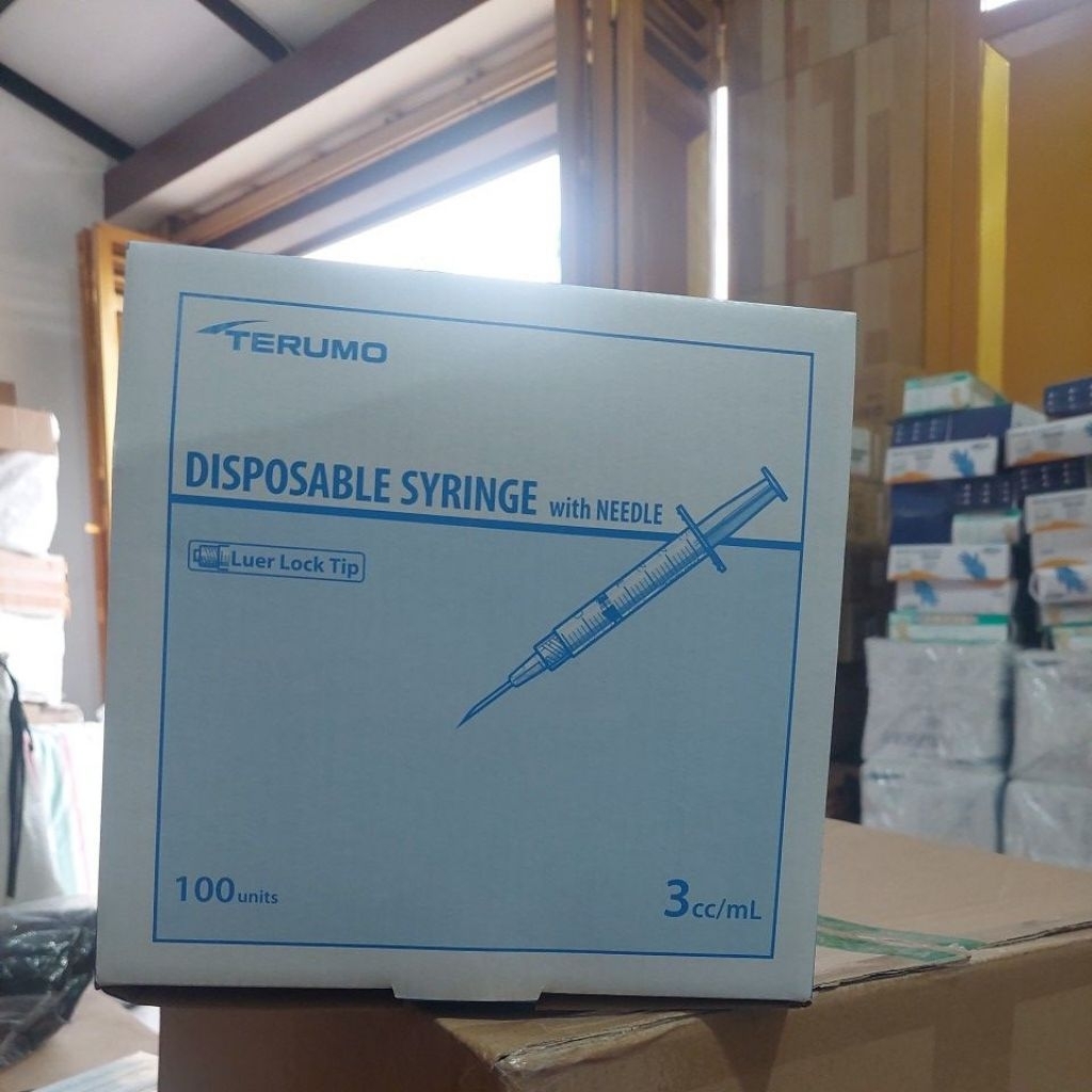 Spuit 3cc Terumo 1box isi 100pcs (Perbox)